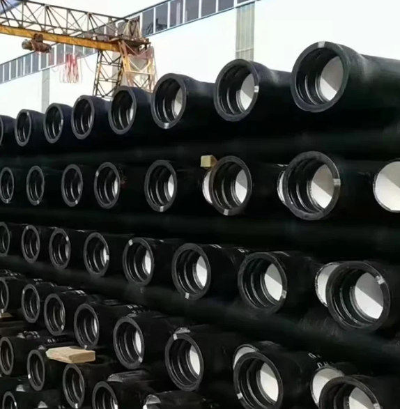 Tubería de arrastre de hierro dúctil