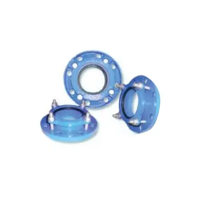 Adaptador de brida para tubería de PVC