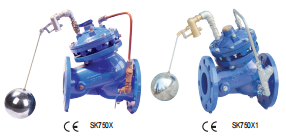 Válvula de control de flotador remoto